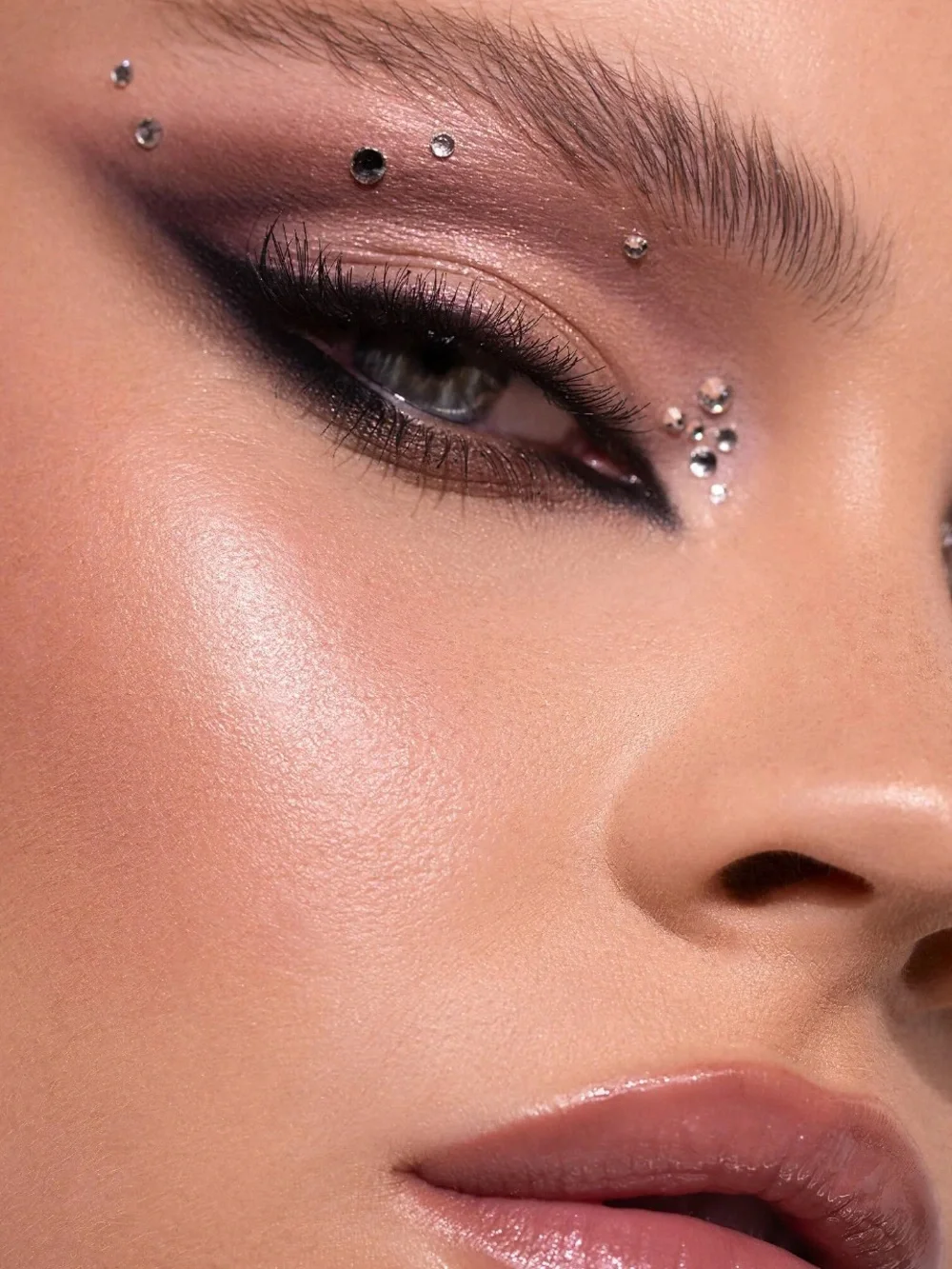 Natasha Denona Peachy Pink & Champagne Eye Trio